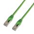 6093-1 0.25m Ethernet Cable 2xRJ45 CAT6 S-FTP green