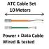 10m ATC71 Cable set Power Data