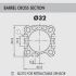 121 A 32 0150 XP Pneumatic Cilinder ISO15552 Series A 18