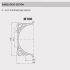 5970-3 121 A A1 0160 ZP Pneumatic Cilinder ISO15552 Series A 100mm bore Barrel Cross Section