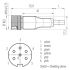 2 meter Stepper Oscillation Motor Cable for EOT-4