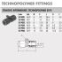 4354-2 Straight Intermediate Connector Plastic R19 Overview