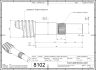 25mm Ballscrew ISEL Standard End Machining Fixed Side