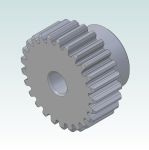 Module 2 Pinion, with 25 teeth