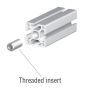 Maytec Threaded Insert M14-M6 L=30mm