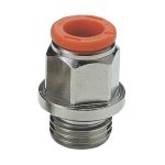 2L01009 Push-in fitting Ø8mm x 1/8 inch, Straight, Cylindrical, Male (R1)