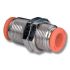 5606-1 2L11003 RL10 Ø6 Straight Intermediate Bulkhead connector 6mm to 6mm hose