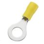 Crimp Terminal Yellow Ring 8mm