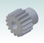 Module 2 Pinion, with 16 teeth