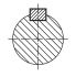 6047-3 8x7x30mm DIN 6885 A Parallel key Steel C45 Application Example