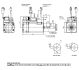 6719-2 AC Servo Motor 100W ECM-B3L-C20401RS1 24-bit INC encoder 2D Dimensions