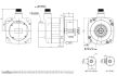 AC Servo Motor 1500W ECM-B3M-E21315RS1 24-bit INC encoder