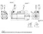 AC Servo Motor 400W with Brake ECM-B3M-C20604SS1 24-bit INC encoder