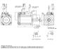 AC Servo Motor 750W ECM-B3M-C20807RS1 24-bit INC encoder