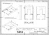 5653-2 ALSR13160 Storage Station for ToolchangerØ200mmWWR160L-B 2D Dimensions