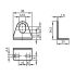 Angle Bracket for M12 sensors E12488