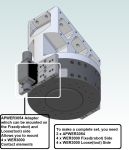 APWER3054 Adapter plate for Toolchanger,Ø200mm,WWR160 (Robot&Tool side)