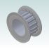 6619-2 AT5 Pulley 21-AT5 Z16 BoreØ18x14mm for 10mm wide belts Render