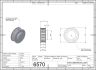 6570-2 AT5 Pulley 21-AT5 Z26 for 10mm wide belts 2d dims