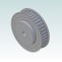 6576-1 AT5 Pulley 21-AT5 Z40 for 10mm wide belts 3D Render