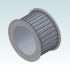 6467-2 AT5 Pulley 36-AT5 Z30 BoreØ35x26mm for 25mm wide belts 3D Render