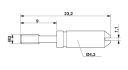 6062-2 Coding element - HC-CST-MOD - 1636127 2D Dimensions