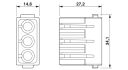 Contact insert module - HC-M-03-PN-M-F - 1417433