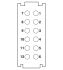 Contact insert module - HC-M-12-CT-F - 1414355