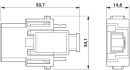 Contact insert module - HC-M-RJ45-AD-PC-M - 1419885