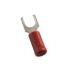 Crimp Terminal Red Fork 3.5mm