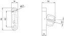 Door Interlock Actuator 3SX3228 adjustable angles