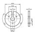 E89064 LED-Tower - Cable bracket - for IFM signal lamp