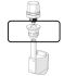 E89080 S-LED - Pole mounting bracket - for IFM signal lamp