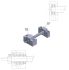 6879-4 EF06_C3 Floating Ballscrew Support Units C3 Quality