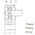 EF08_C3 Floating Ballscrew Support Units C3 Quality