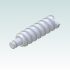 8208-1 EF08-LF08-EF06-FF06 Ballscrew End Machining Floating side 3D render