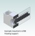 EF08-LF08-EF06-FF06 Ballscrew End Machining Floating side