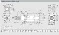 6486-7 Electronic Cylinder ISO15552-B50-S100-P5-Geared-Anti Rotation-IP55 IP65 Barrel Cross Section