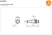 EVC078 Straight Male M12 4-pole 10m