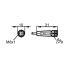 EVC151 Straight Female M8 4-pole 5m