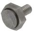 6899-1 F4132W Ø5 flat - probe tip - M2.5x5 - Tungsten