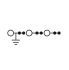 6633-2 Feed-in terminal - PTIO-IN 25-4-PE OG - 3244481 Schematic