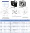 3909-3 FK20A Fixed Ballscrew Support Units C3 quality Overview All Dimensions