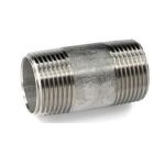 G 2“ x 100mm - 316 Stainless Steel Pipe Nipple Male-Male