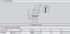 4523-2 Grease - Push-on connector M6 x 075 angular Ø 4 8-12-0128 Dimensions