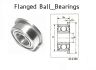 1086-1 Groove_BallBearings_Flanged 605-ZZ 5x14x516x1