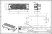 6054-2 Han 108DD-HMC-F-c HARTING 09 16 208 3101 2D Dimensions