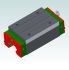 2597-2 HIWIN Carriage HGH Square type Long Model HGH-45-HA-Z0-H 3D Render