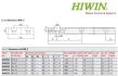 HIWIN Profile Rails Wide type MGWR-12-R-2000-HM