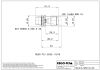 HSK-E25 MRM 16 x 045H Toolholder Balanced Nut